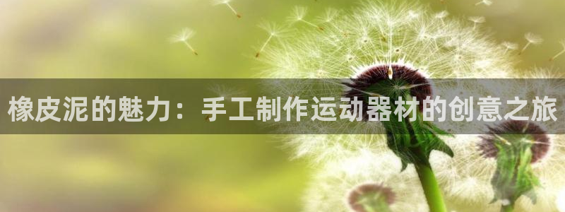 征途国际科技：橡皮泥的魅力：手工制作运动器材的创意之旅